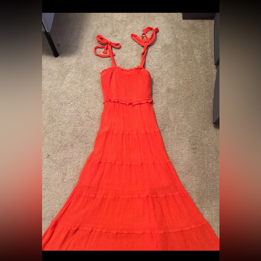 Fits true to size. Worn once. Great shape